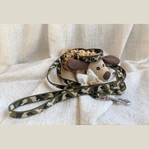 ST m. hundeline + halsbnd 