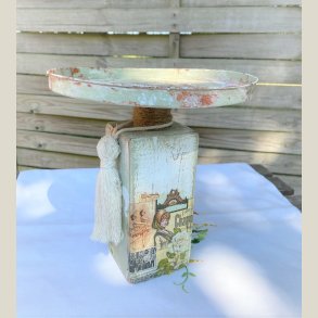 Blok fad, st�vet gr�n