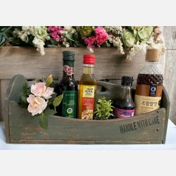 Tr�kasse til opbevaring Gr�n