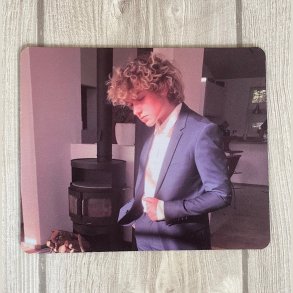 Musem�tte 18 x 22 cm, 2 mm, med eget motiv/design