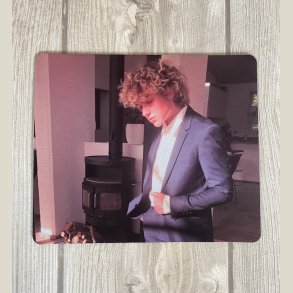 Musem�tte 20 x 24 cm, 3 mm, med eget motiv/design