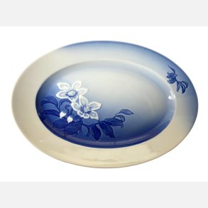 B&G Julerose - Ovalt fad 016