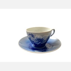 B&G Julerose - Kaffekop og underkop 102