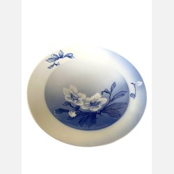 B&G Julerose - Rund sk�l p� lille fod 206