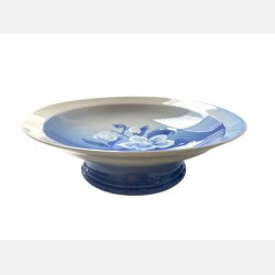 B&G Julerose - Rund sk�l p� lille fod 223