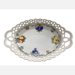 Schumann porcel�n "Sk�l med frugtmotiver"