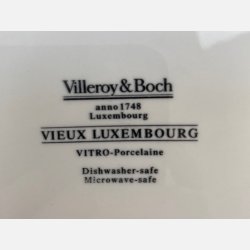 Villeroy &amp; Boch porcel�n "Firkantet fad"