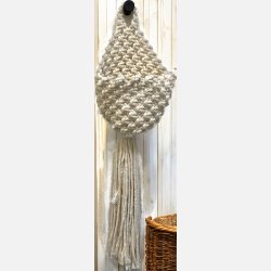 Macrame Hanging Pod "Natural"