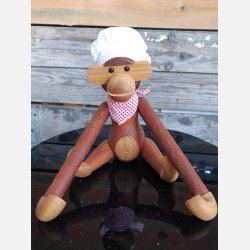 Tilbeh�r til Kay Bojesen abe (lille) - Kokkehue