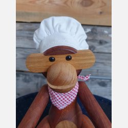 Tilbeh�r til Kay Bojesen abe (lille) - Kokkehue