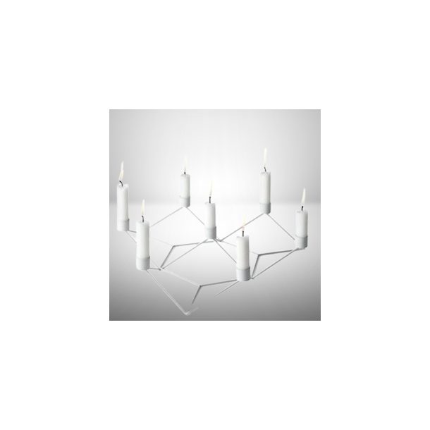 Menu POV Candleholder Large White